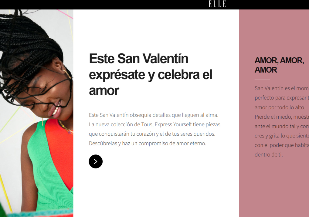 Elle MX – TOUS San Valentín